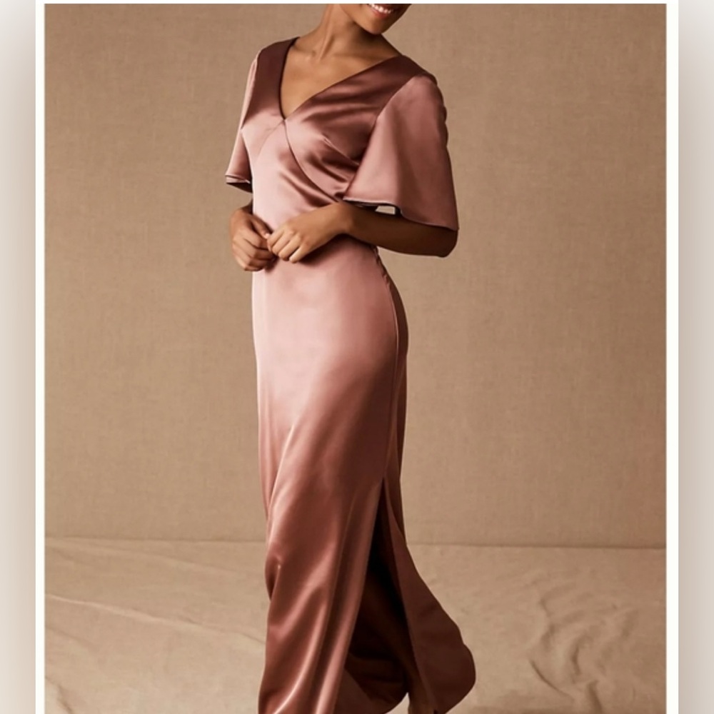 Elegant Satin Long Dress